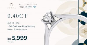 0.4CT Diamond Engagement Ring Promotion