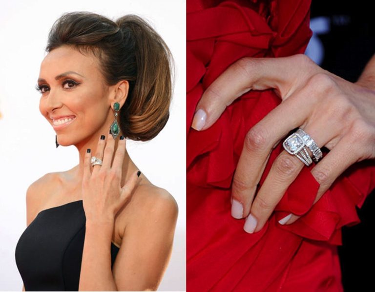 Giuliana Rancic Cushion Cut Halo Engagement Ring Zcova