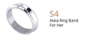 ZCOVA Alaia Ring Band For Her_Wedding Band