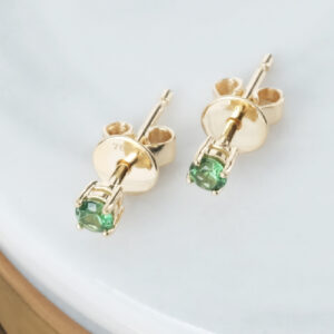 Gemstone Emerald Earring Stud Online Malaysia