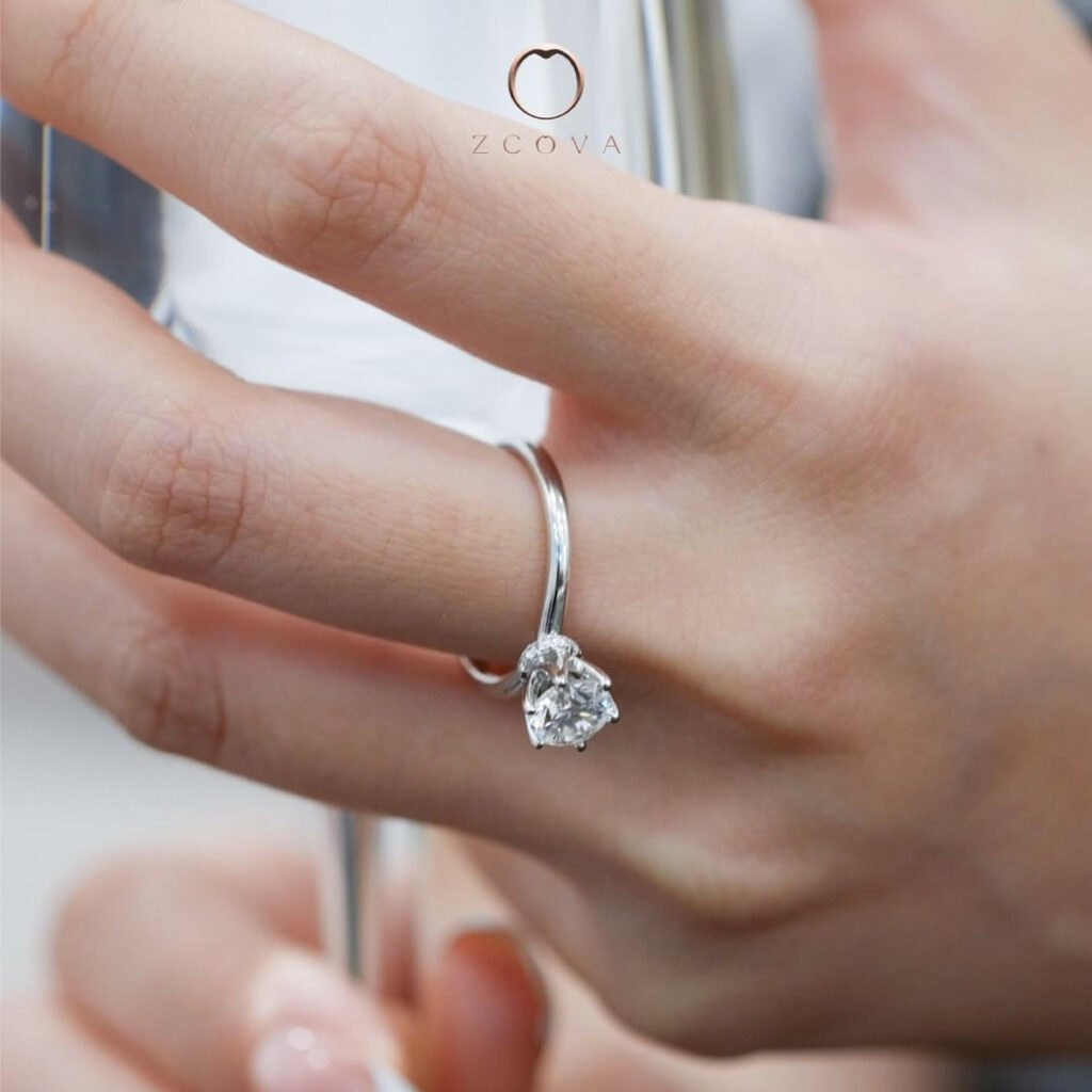 Lia Solitaire Engagement Ring
