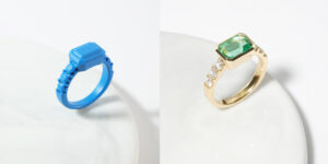 3D Print Emerald ring ZCOVA