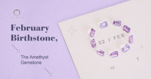 Purple Amethyst Gemstone February Birthstone Buy Online Malaysia