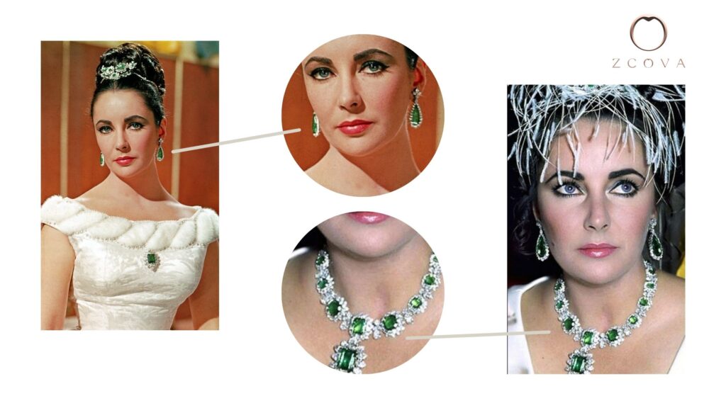 Elizabeth Taylor Emerald Necklace