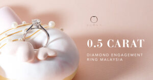 0.5CT diamond engagement ring