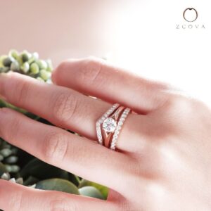 0.6CT Round Solitaire Engagement Ring