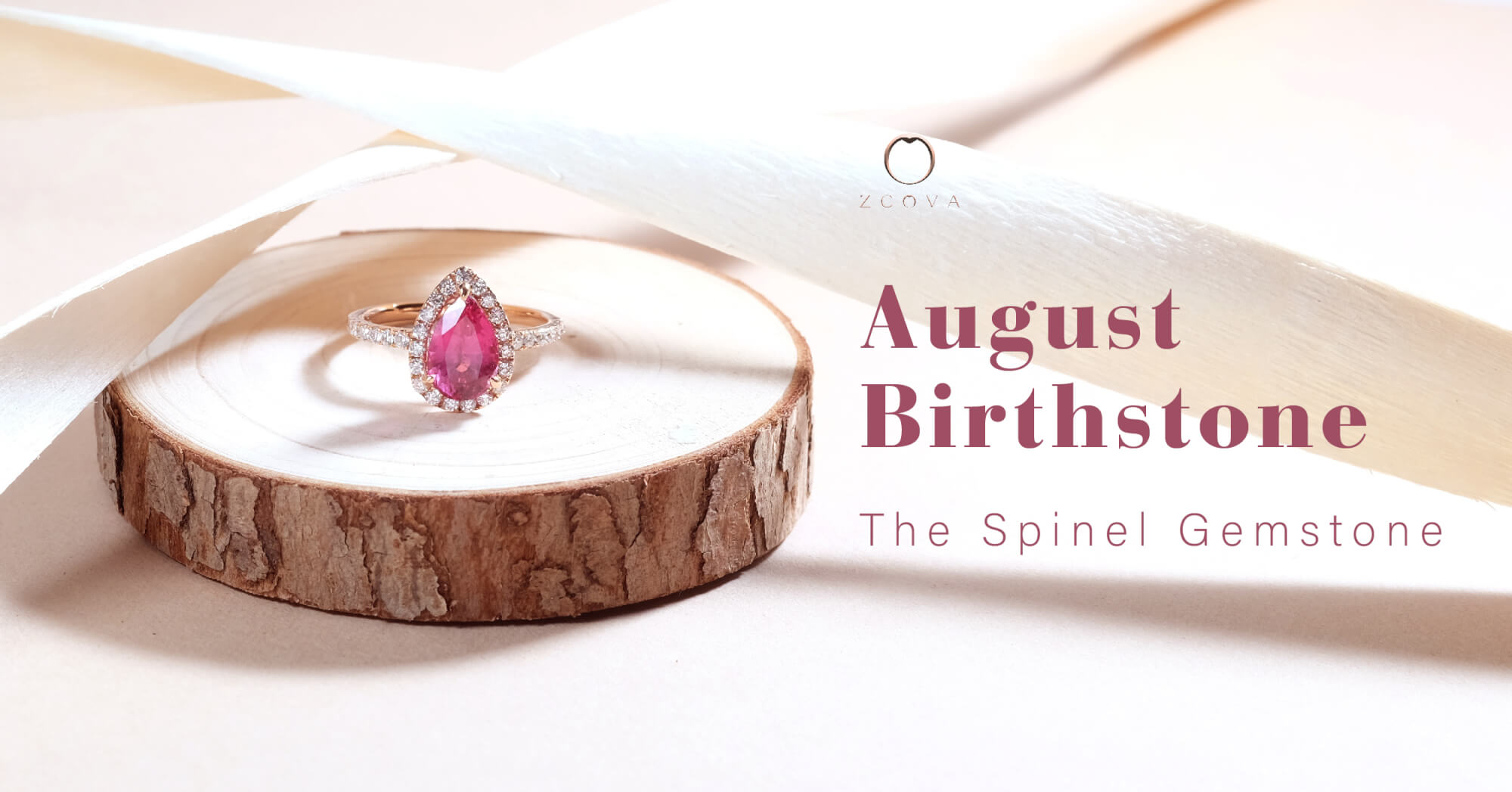 Spinel deals birthstone ring