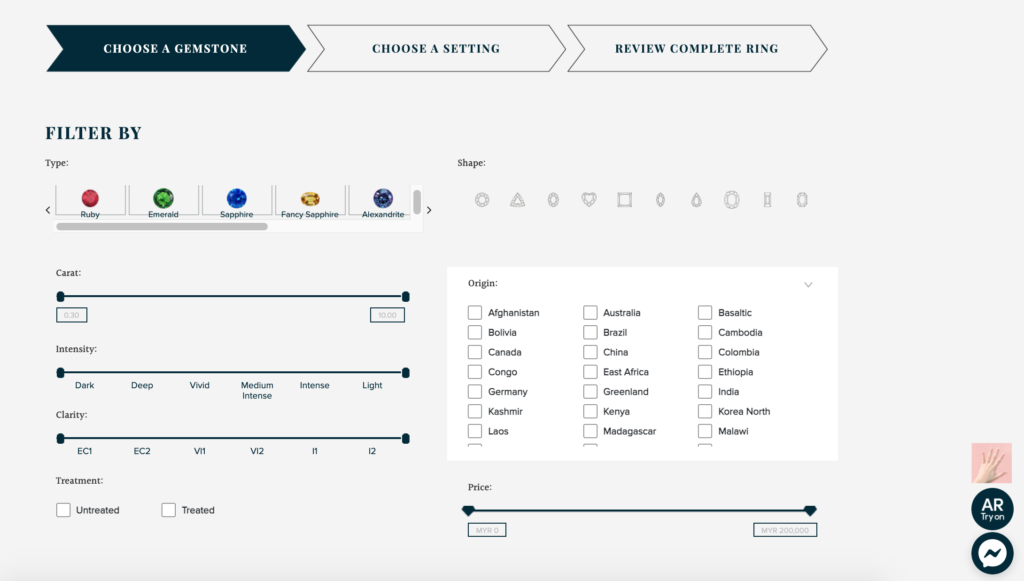 Asia's Biggest Virtual Gemstone Inventory ZCOVA