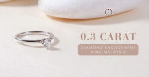 0.3CT Diamond Engagement Ring