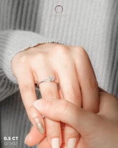 Lia 4 Prong Engagement Ring