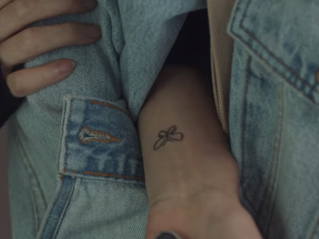 Butterfly tattoo from nevertheless kdrama