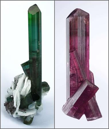 Tourmaline gemstone