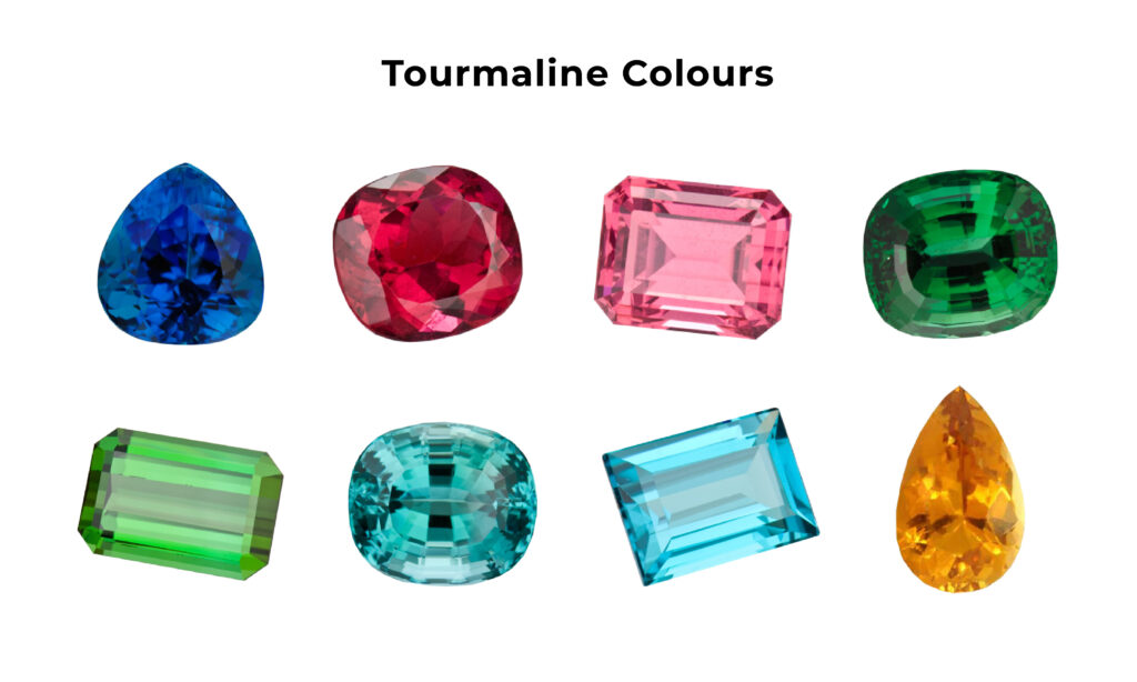 Tourmaline colours