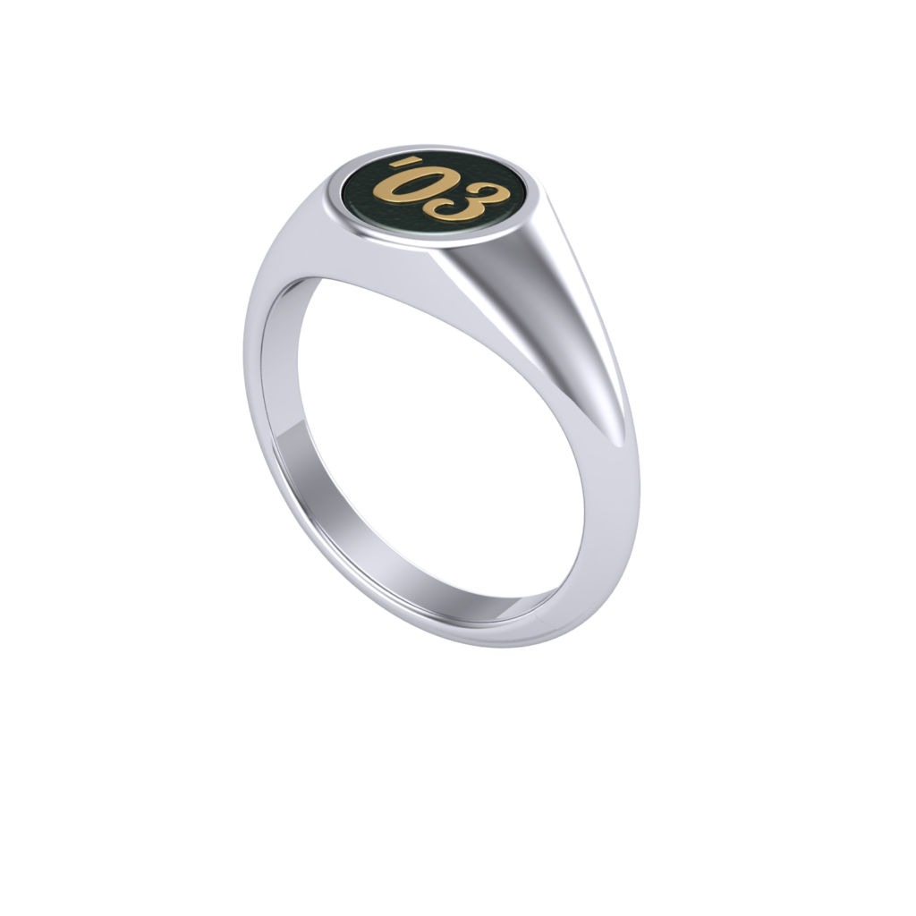 18th birthday fashion ring signet ring