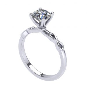 1CT diamond promotion Malaysia free engagement ring setting