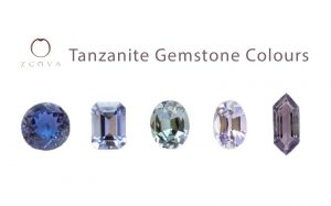 December birthstone Tanzanite Gemstone Colours
