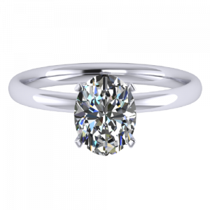 ZCOVA Lia Engagement Ring Oval Shape Diamond