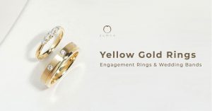 Yellow Gold Engagement Rings and Wedding Bands