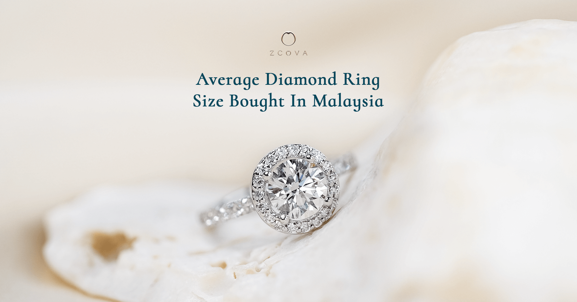 Average Diamond Ring Size Blog Banner