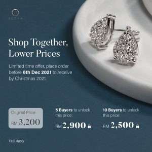 Group Buy Diamond Earrings Promotion