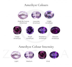 Buy Customised Amethyst Jewellery Malaysia-amethyst colours