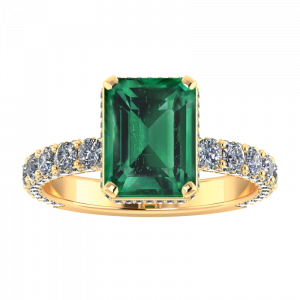 Buy Customised Emerald Ring Malaysia