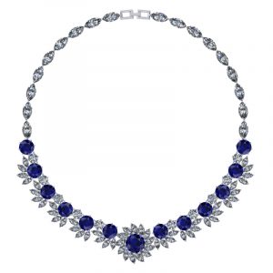 Buy Customised Sapphire Necklace Malaysia