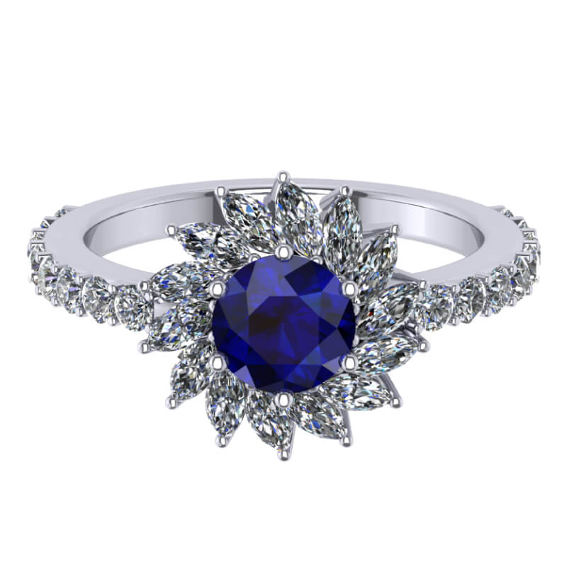 Buy Customised Sapphire Ring Malaysia