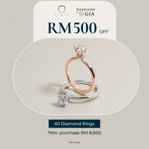 Diamond Ring Price Promotion Malaysia RM500 Discount
