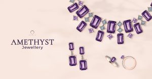 Customised Purple Amethyst Gemstone Ring, Necklace, Earring & Jewellery in Malaysia