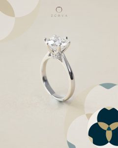 ZCOVA Diamond Engagement Ring, Malaysia's No 1 Trusted Diamond Brand