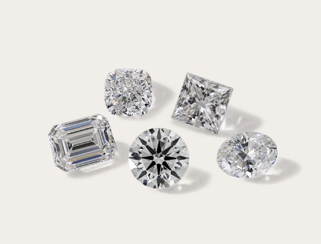 Different types of Lab Grown and Mined Diamonds