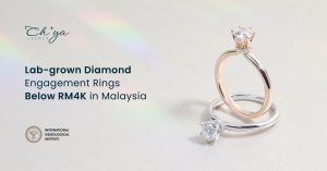 Lab-grown diamond engagement rings below RM 4K in Malaysia