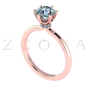 Lia 6 Prong Engagement Ring