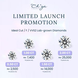 Ch'ya by ZCOVA lab-grown Diamond launch promotion in malaysia