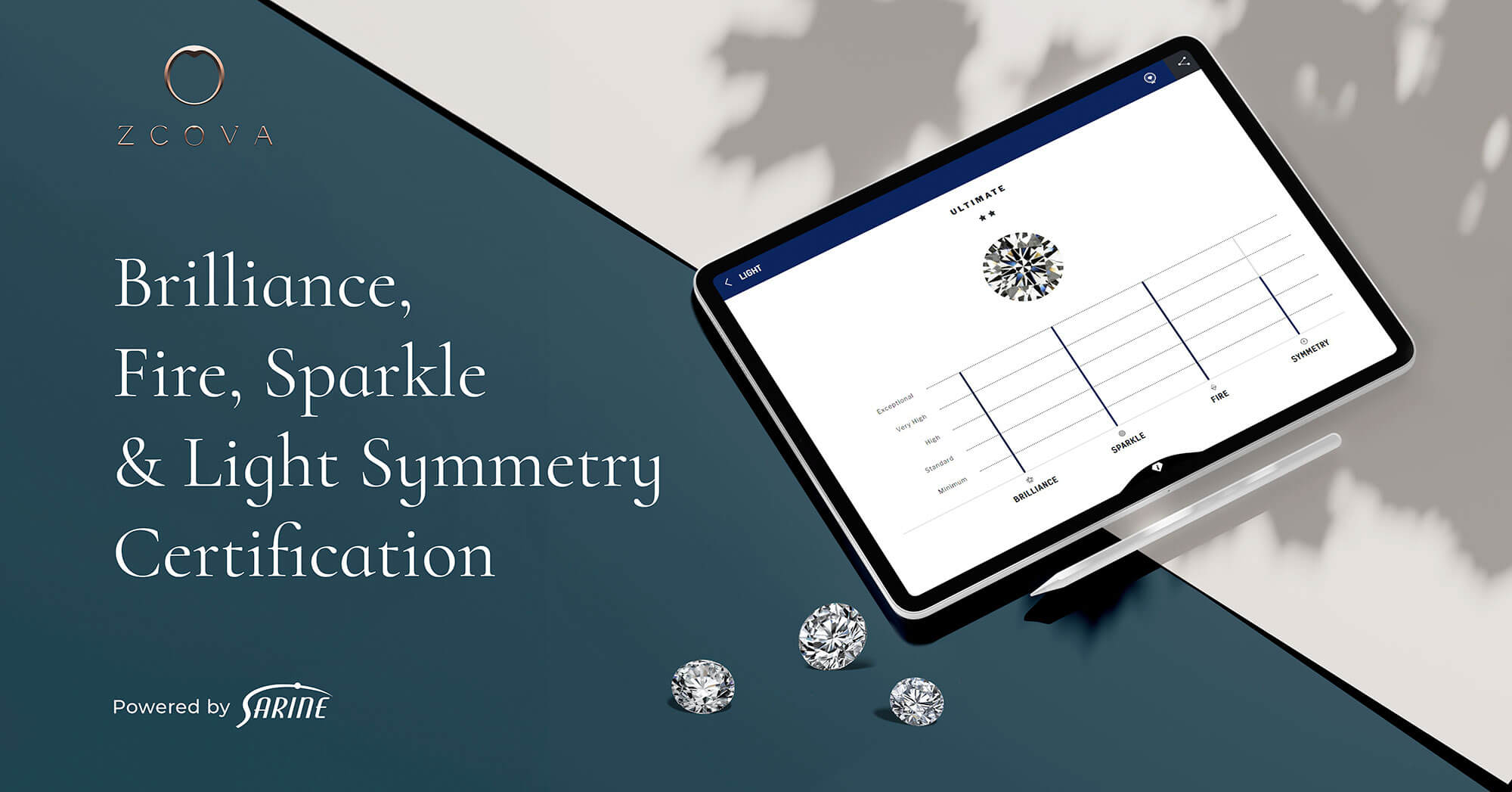 Sarine Report for Diamond Light Performance